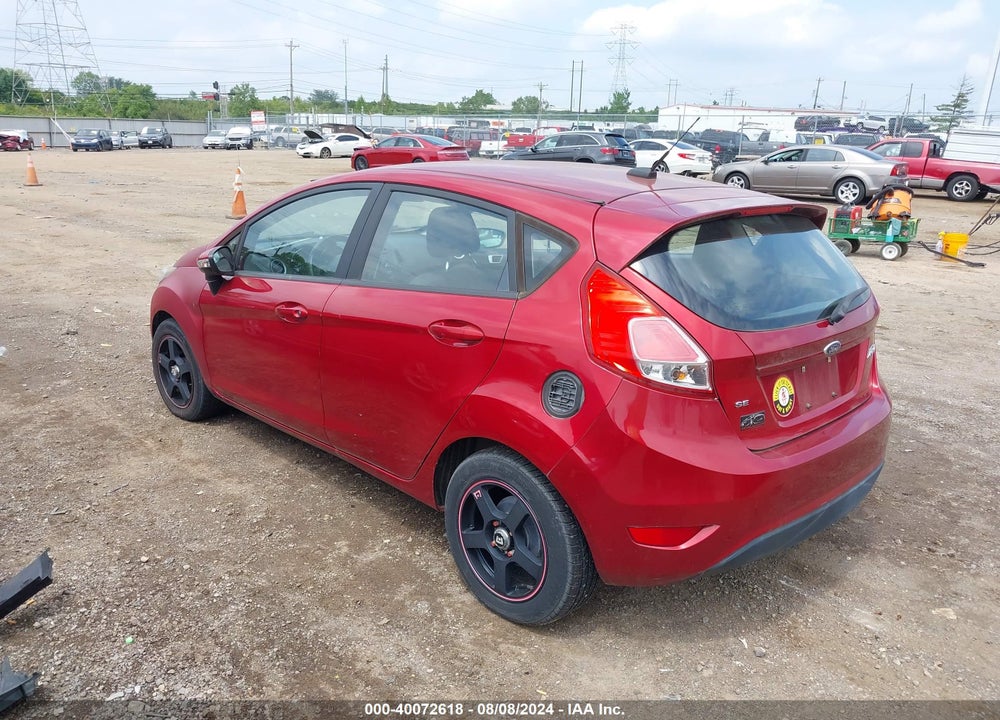 2016 FORD FIESTA SE VIN: 3FADP4EJ0GM107410