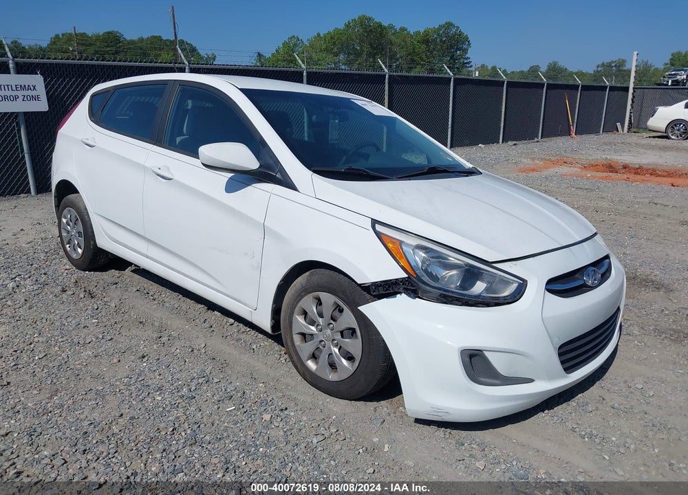2017 HYUNDAI ACCENT SE VIN: KMHCT5AE8HU335227