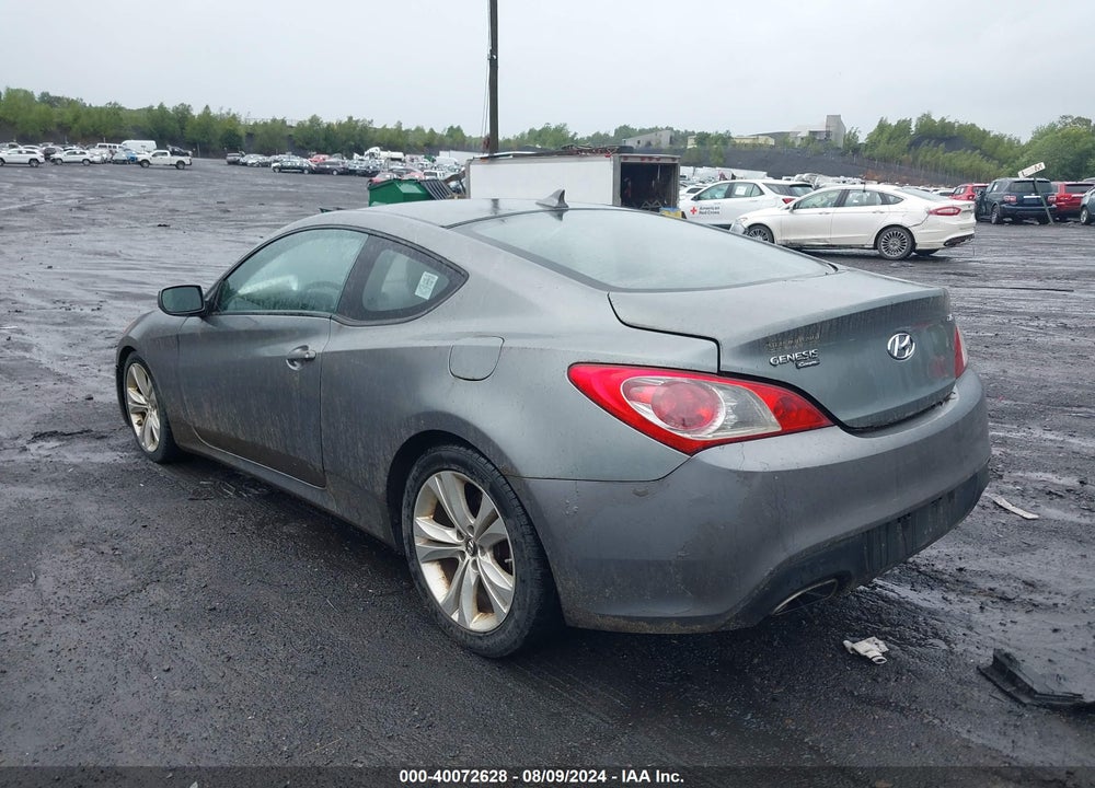 2010 HYUNDAI GENESIS 2.0T VIN: KMHHT6KD9AU011145