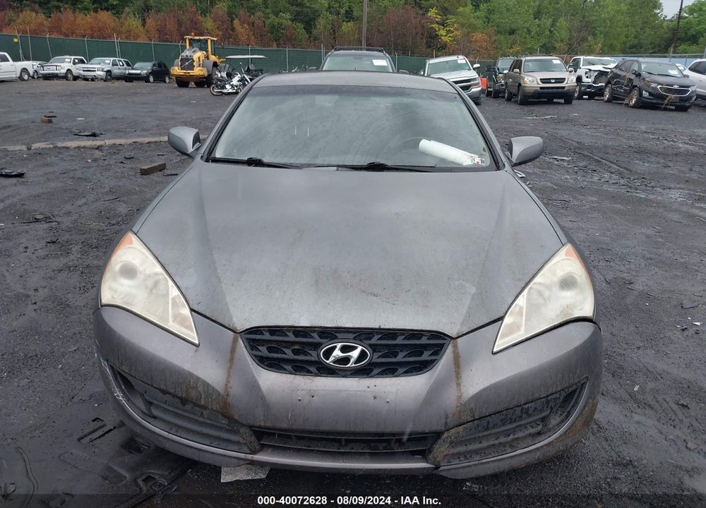 2010 HYUNDAI GENESIS 2.0T VIN: KMHHT6KD9AU011145
