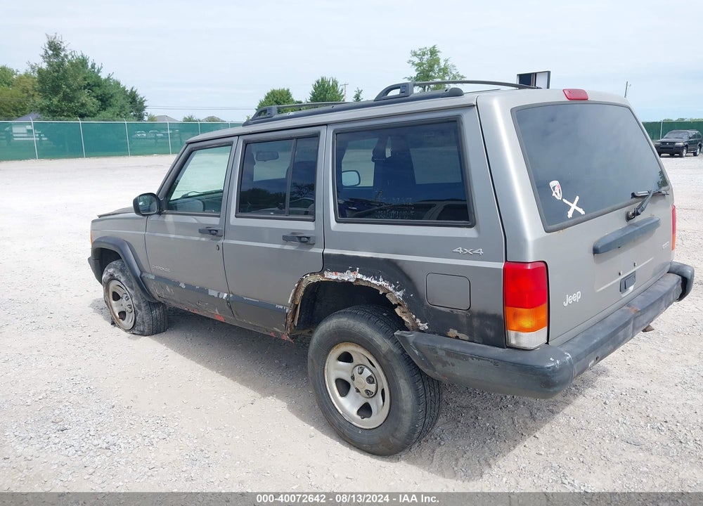 2000 JEEP CHEROKEE RHD RURAL LETTER CARRIER VIN: 1J4FN28S4YL563540