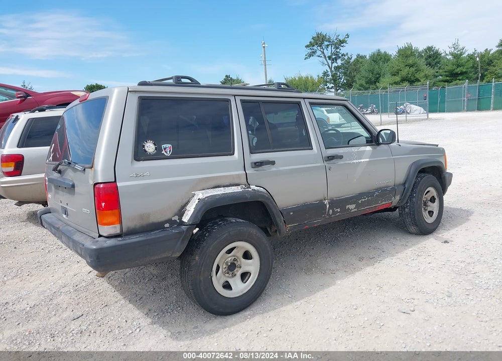 2000 JEEP CHEROKEE RHD RURAL LETTER CARRIER VIN: 1J4FN28S4YL563540