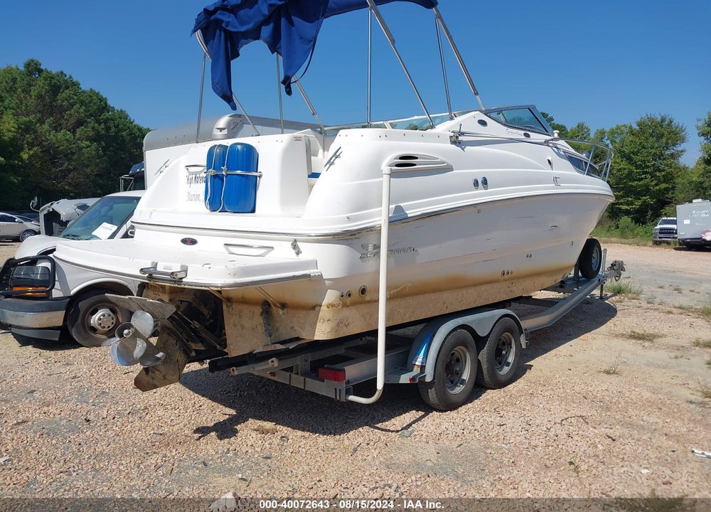 2001 CHAPARRAL 260 SIGNITURE VIN: FGBC0830D101