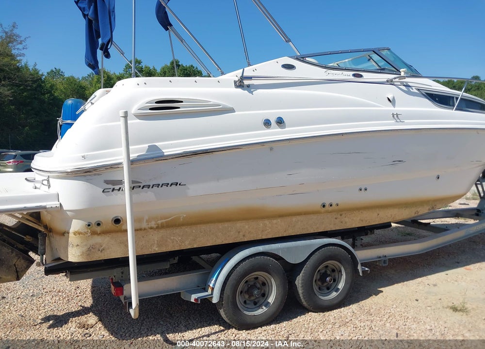 2001 CHAPARRAL 260 SIGNITURE VIN: FGBC0830D101