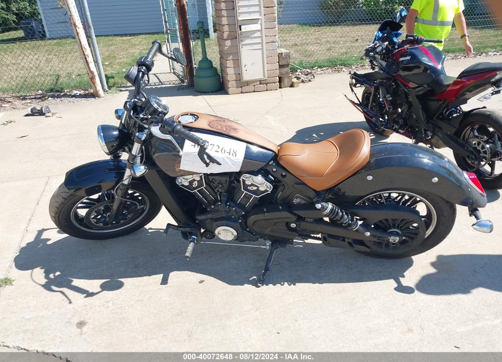 2022 INDIAN MOTORCYCLE CO. SCOUT VIN: 56KMSB00XN3184449