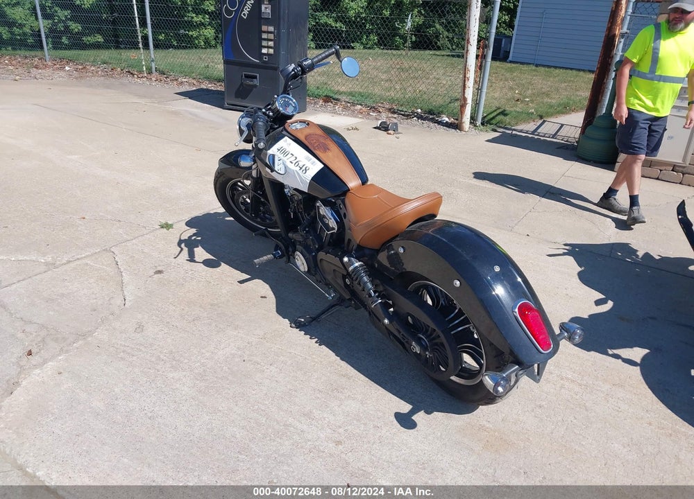 2022 INDIAN MOTORCYCLE CO. SCOUT VIN: 56KMSB00XN3184449