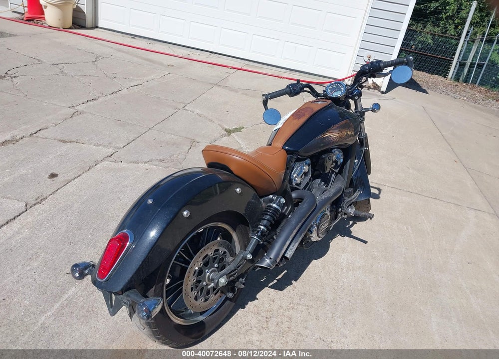 2022 INDIAN MOTORCYCLE CO. SCOUT VIN: 56KMSB00XN3184449