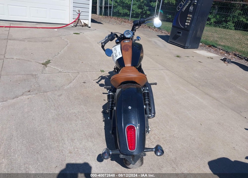 2022 INDIAN MOTORCYCLE CO. SCOUT VIN: 56KMSB00XN3184449