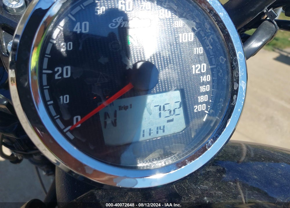 2022 INDIAN MOTORCYCLE CO. SCOUT VIN: 56KMSB00XN3184449