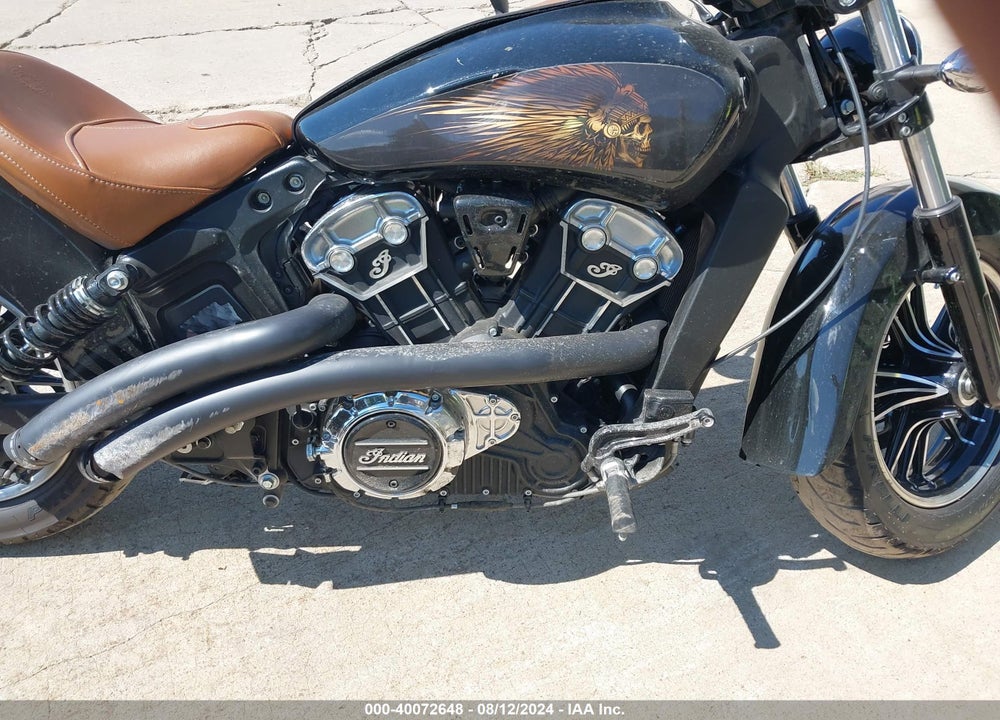 2022 INDIAN MOTORCYCLE CO. SCOUT VIN: 56KMSB00XN3184449