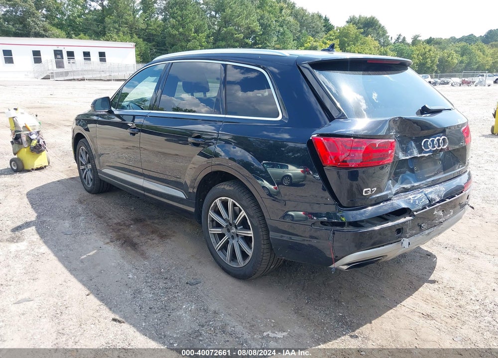 2017 AUDI Q7 3.0T PREMIUM VIN: WA1LAAF78HD027255