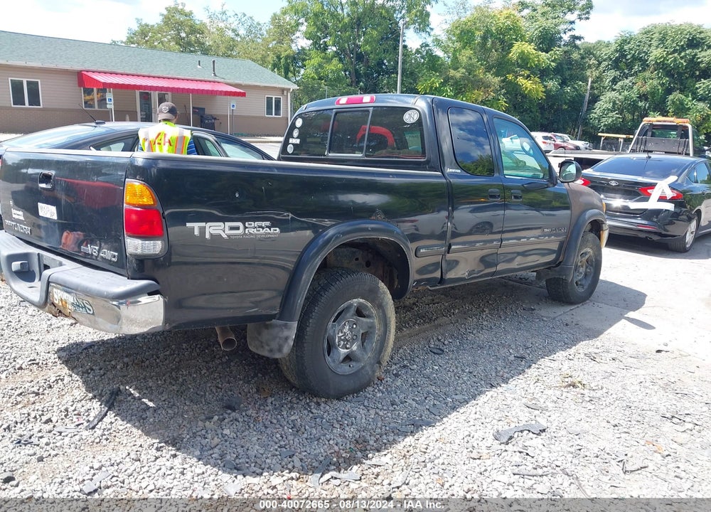 2001 TOYOTA TUNDRA LTD V8 VIN: 5TBBT48151S152707