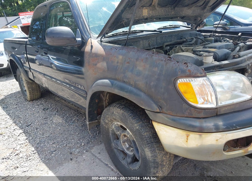 2001 TOYOTA TUNDRA LTD V8 VIN: 5TBBT48151S152707