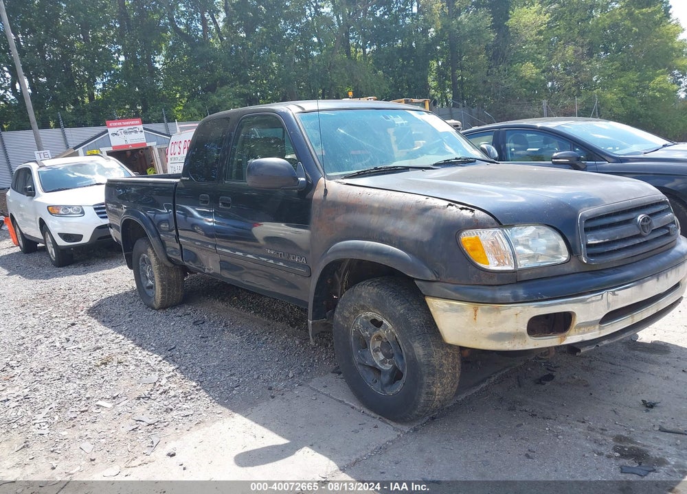 2001 TOYOTA TUNDRA LTD V8 VIN: 5TBBT48151S152707