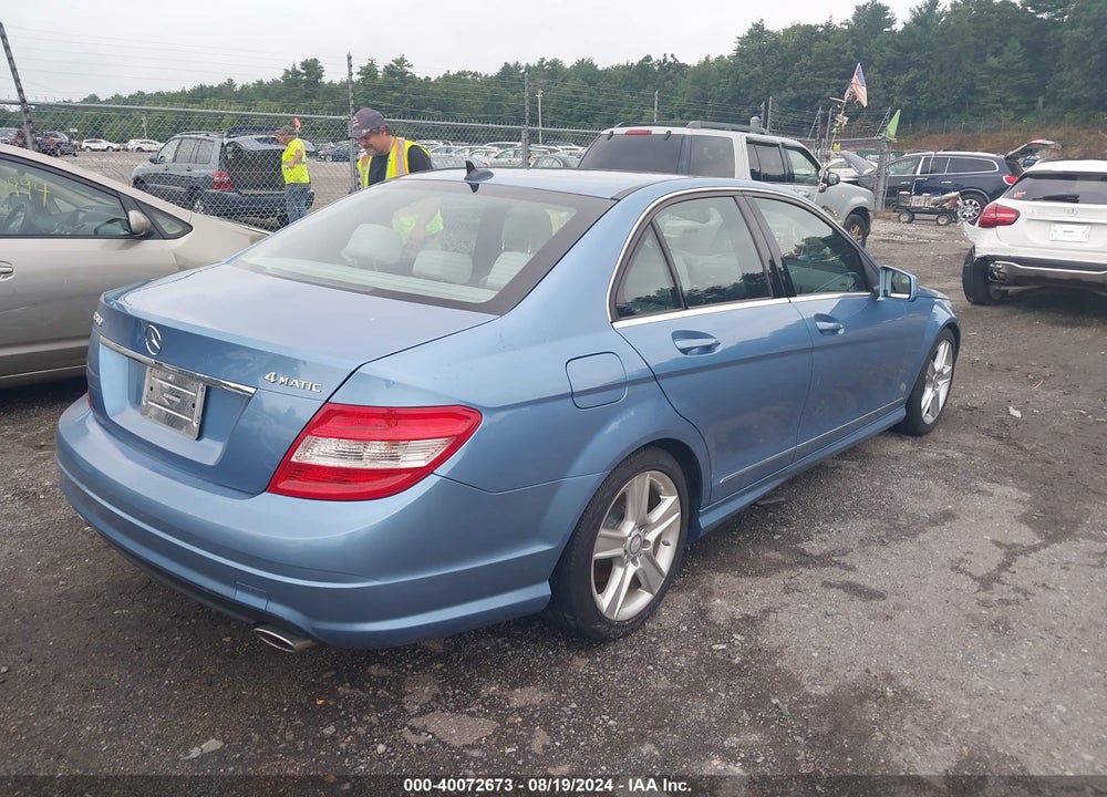 2010 MERCEDES-BENZ C 300 VIN: WDDGF8BB9AF410584