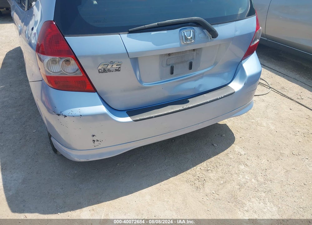 2008 HONDA FIT SPORT VIN: JHMGD38658S051926