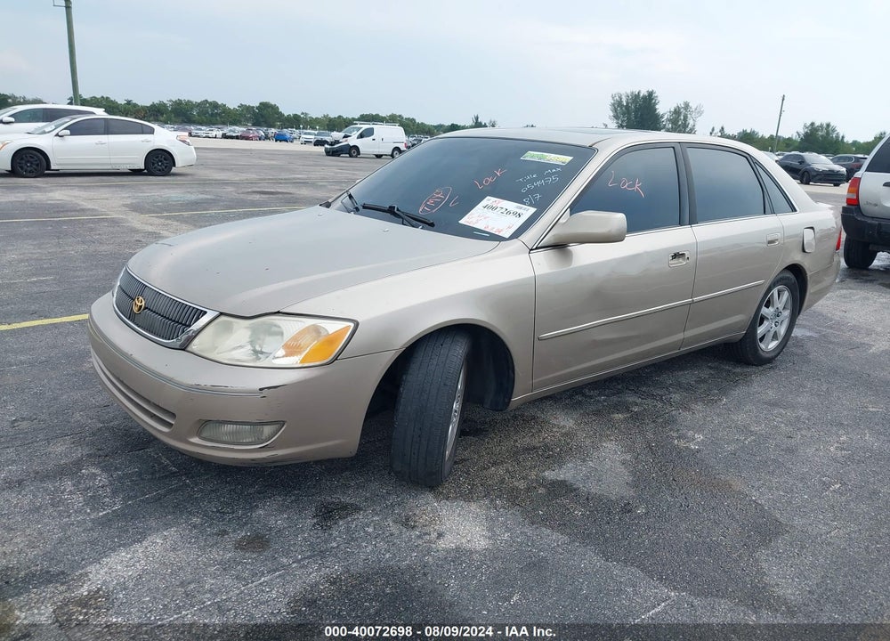 2000 TOYOTA AVALON XLS VIN: 4T1BF28B6YU054475