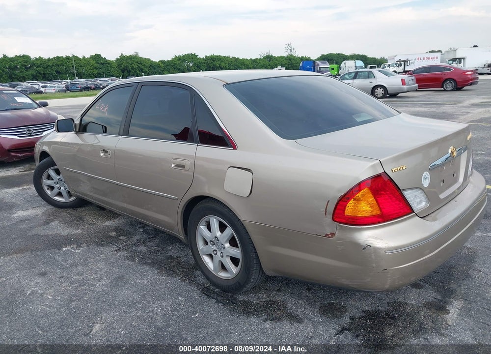 2000 TOYOTA AVALON XLS VIN: 4T1BF28B6YU054475