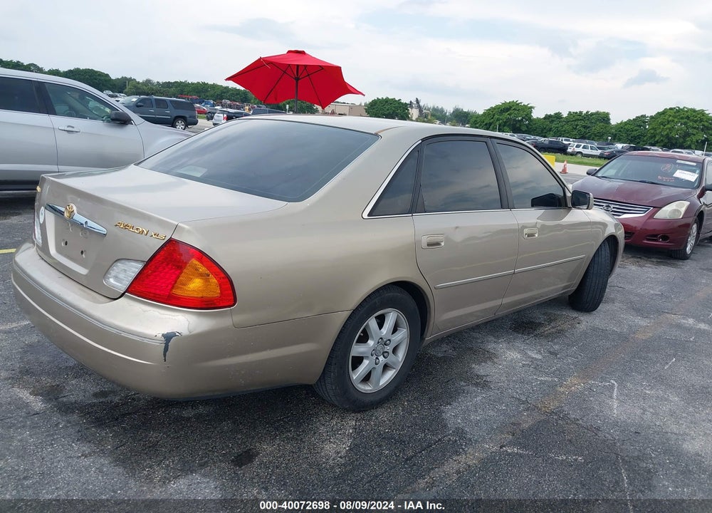 2000 TOYOTA AVALON XLS VIN: 4T1BF28B6YU054475