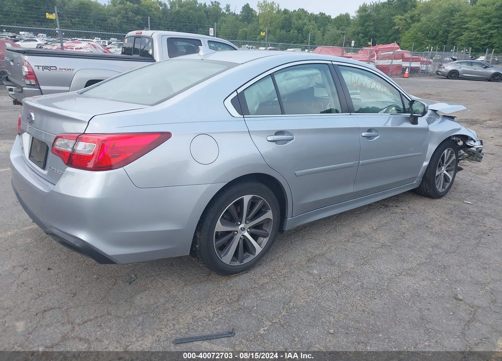 2019 SUBARU LEGACY 2.5I LIMITED VIN: 4S3BNAN61K3036858