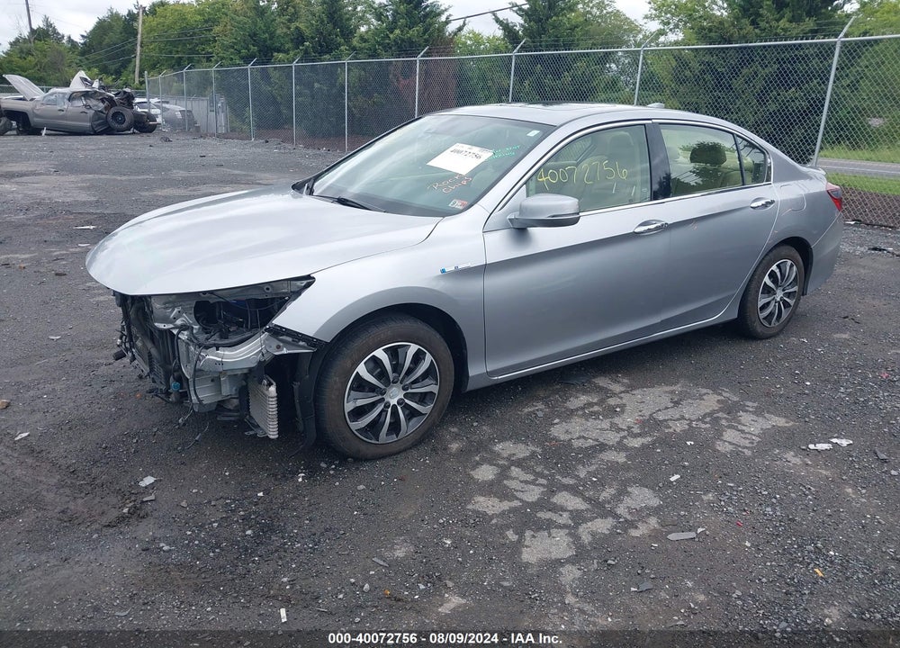 2017 HONDA ACCORD HYBRID EX-L VIN: JHMCR6F52HC015133