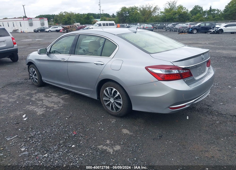 2017 HONDA ACCORD HYBRID EX-L VIN: JHMCR6F52HC015133