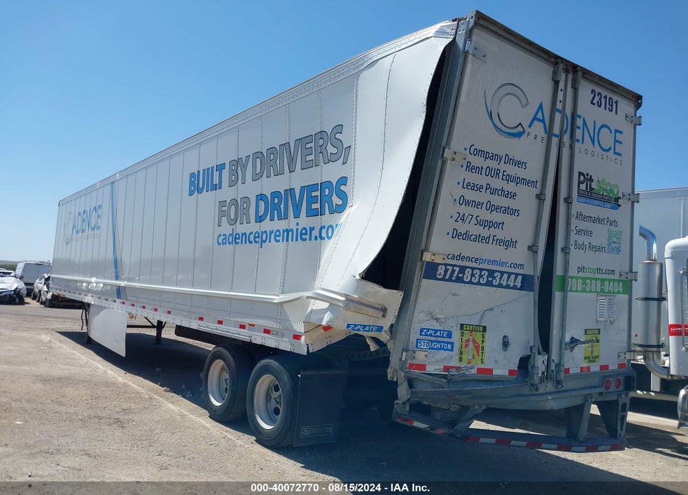 2023 STOUGHTON TRAILERS INC TRAILER VIN: 1DW1A5328PSB10995