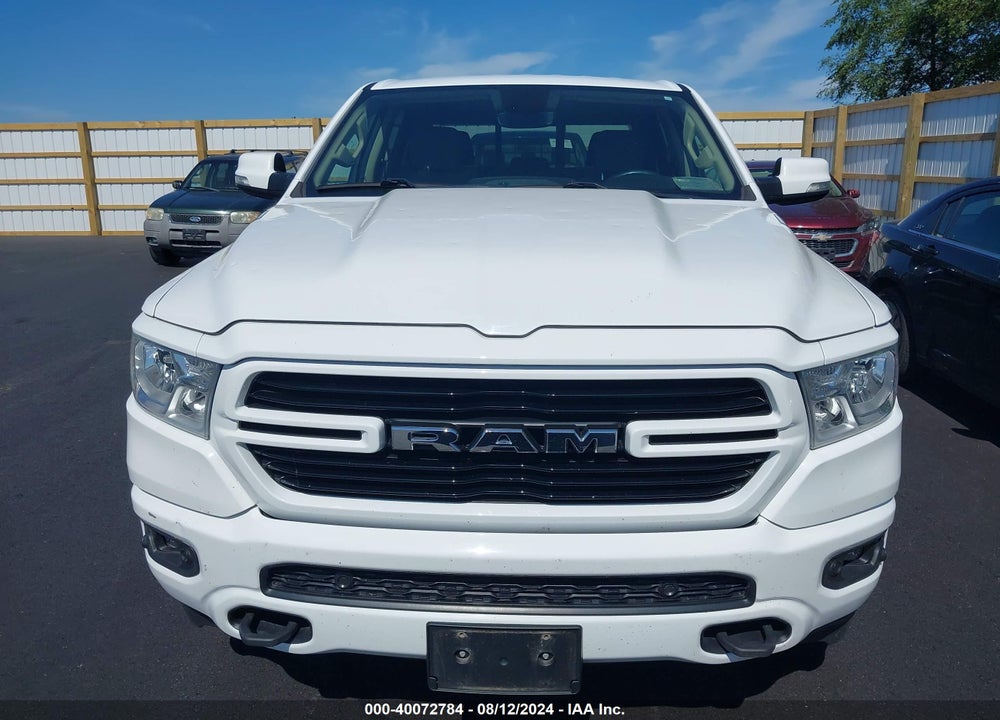 2019 RAM 1500 BIG HORN/LONE STAR 4X4 6'4 BOX VIN: 1C6SRFMT3KN781700