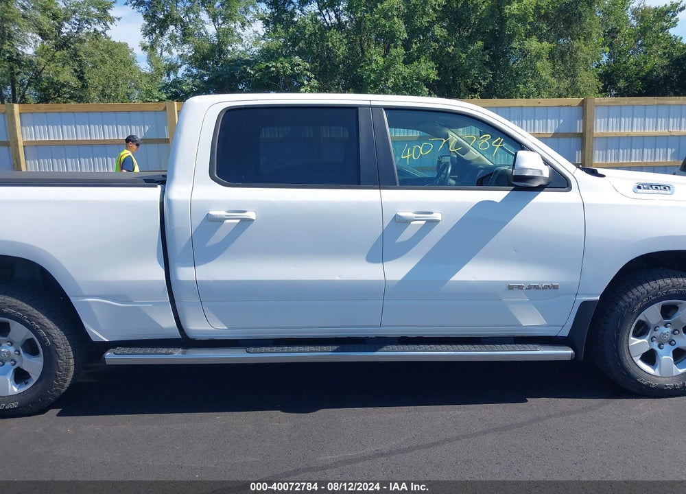 2019 RAM 1500 BIG HORN/LONE STAR 4X4 6'4 BOX VIN: 1C6SRFMT3KN781700
