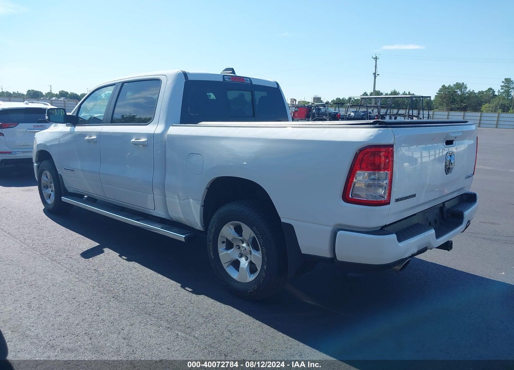2019 RAM 1500 BIG HORN/LONE STAR 4X4 6'4 BOX VIN: 1C6SRFMT3KN781700