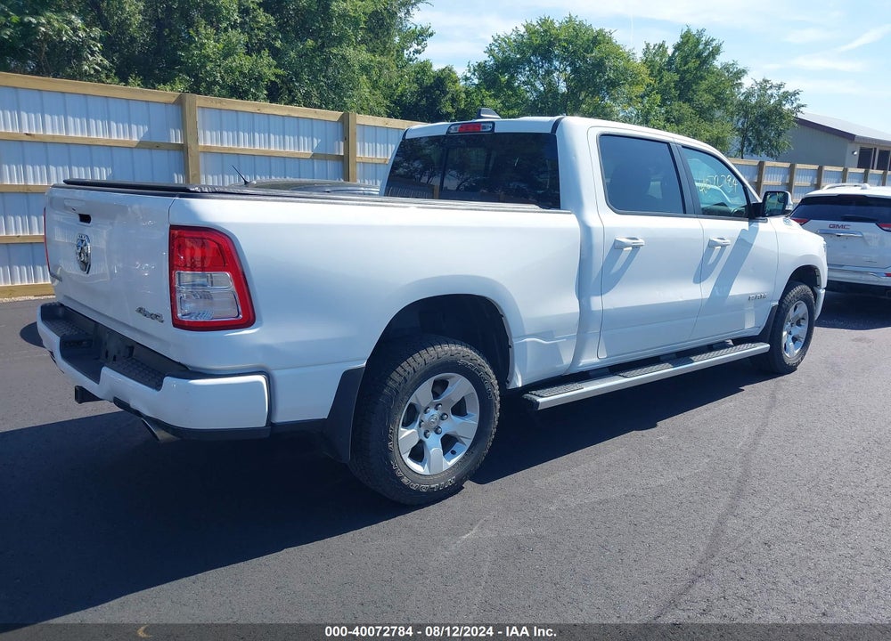 2019 RAM 1500 BIG HORN/LONE STAR 4X4 6'4 BOX VIN: 1C6SRFMT3KN781700