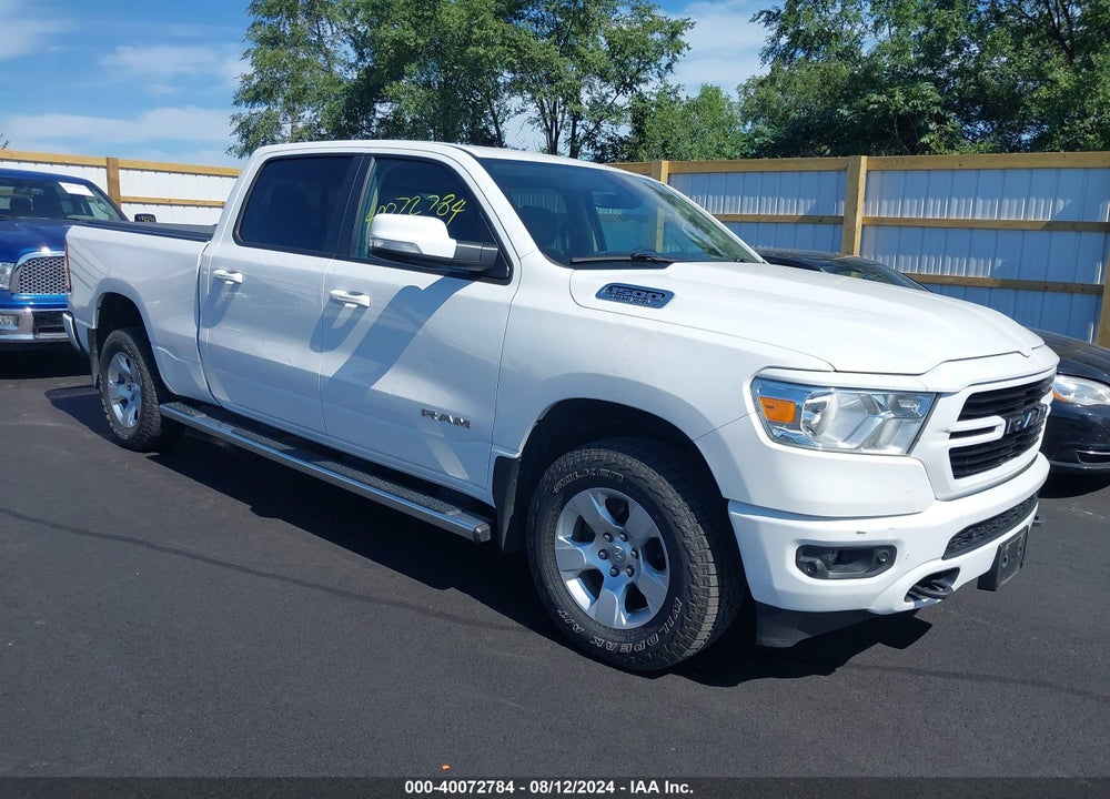 2019 RAM 1500 BIG HORN/LONE STAR 4X4 6'4 BOX VIN: 1C6SRFMT3KN781700
