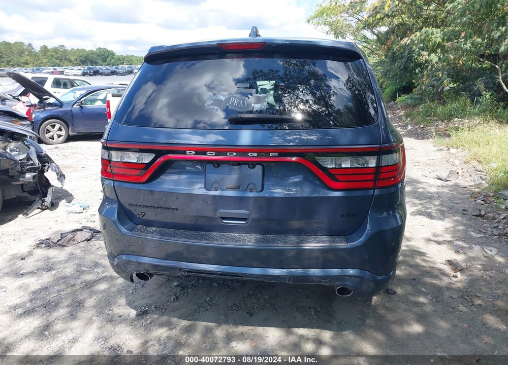 2019 DODGE DURANGO GT AWD VIN: 1C4RDJDG3KC717857