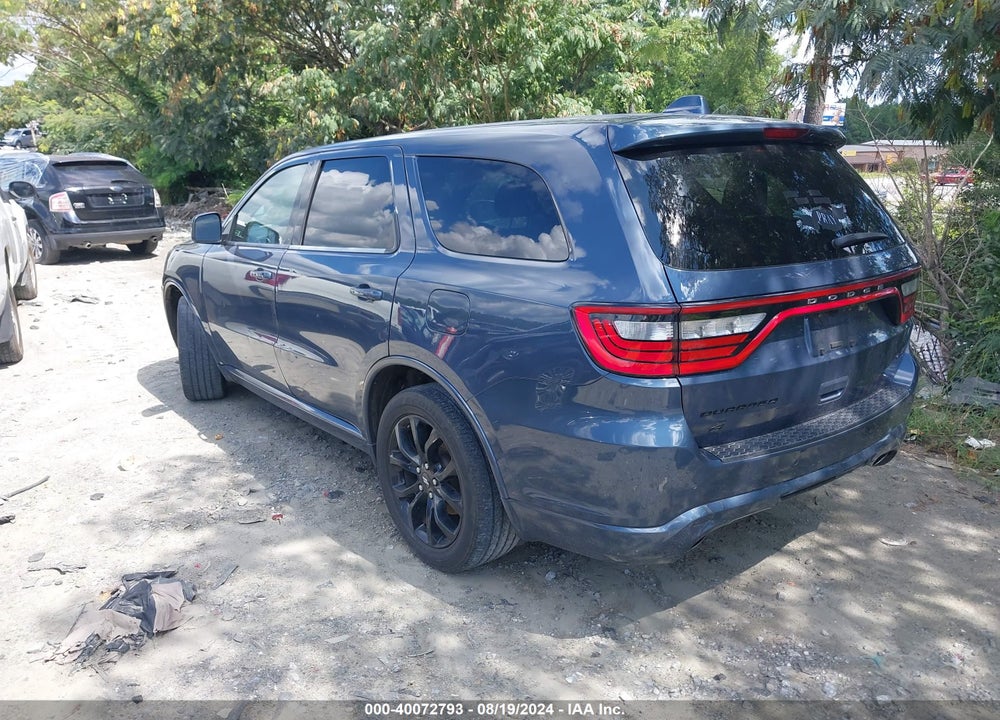 2019 DODGE DURANGO GT AWD VIN: 1C4RDJDG3KC717857