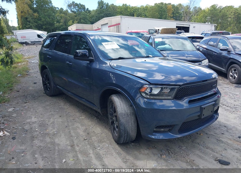 2019 DODGE DURANGO GT AWD VIN: 1C4RDJDG3KC717857