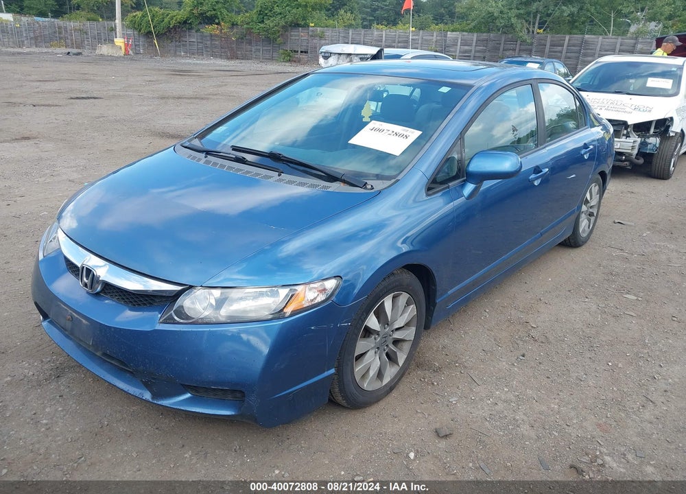 2010 HONDA CIVIC VIN: 19XFA1F89AE045389
