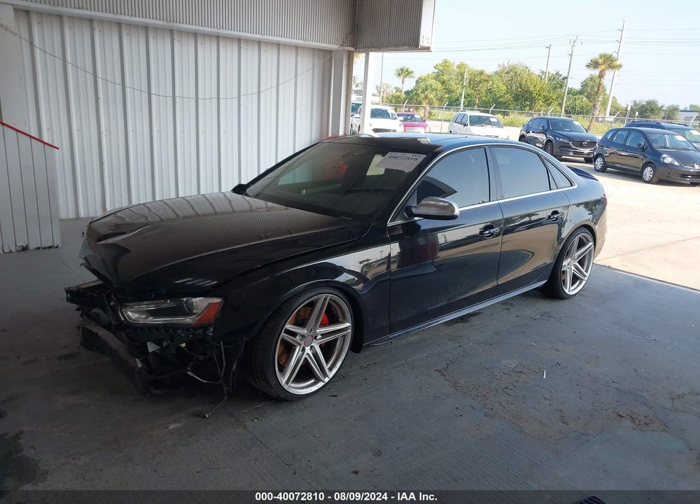 2014 AUDI S4 3.0T PREMIUM PLUS VIN: WAUBGAFL6EA034079
