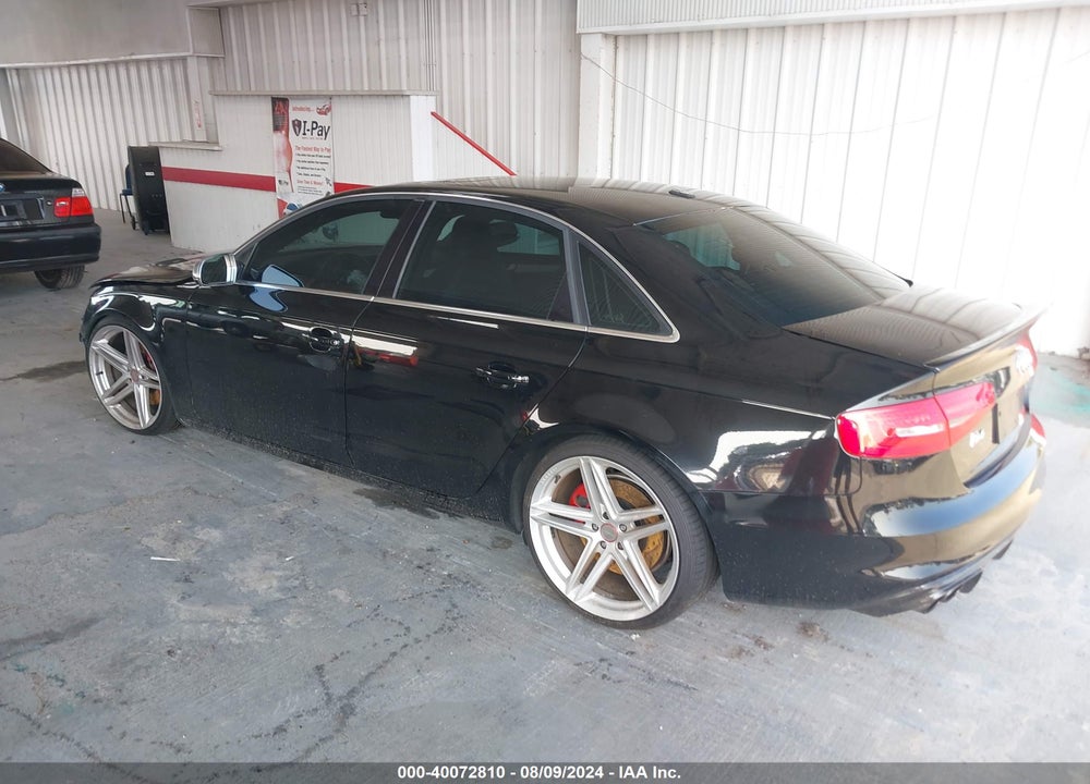 2014 AUDI S4 3.0T PREMIUM PLUS VIN: WAUBGAFL6EA034079