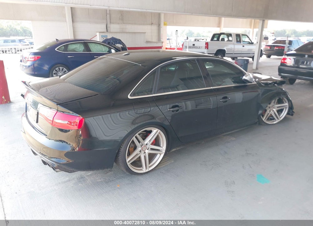 2014 AUDI S4 3.0T PREMIUM PLUS VIN: WAUBGAFL6EA034079