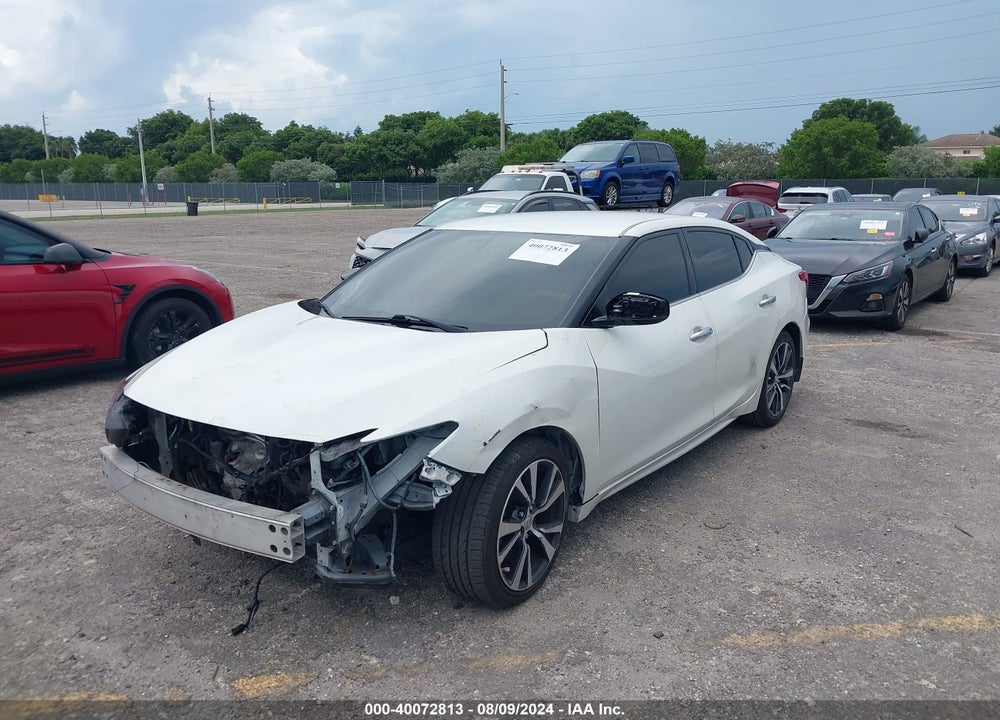 2020 NISSAN MAXIMA S XTRONIC CVT VIN: 1N4AA6BV2LC385230