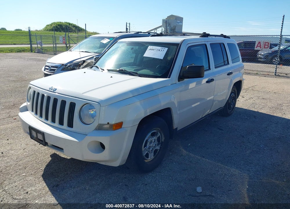 2008 JEEP PATRIOT SPORT VIN: 1J8FT28048D729035