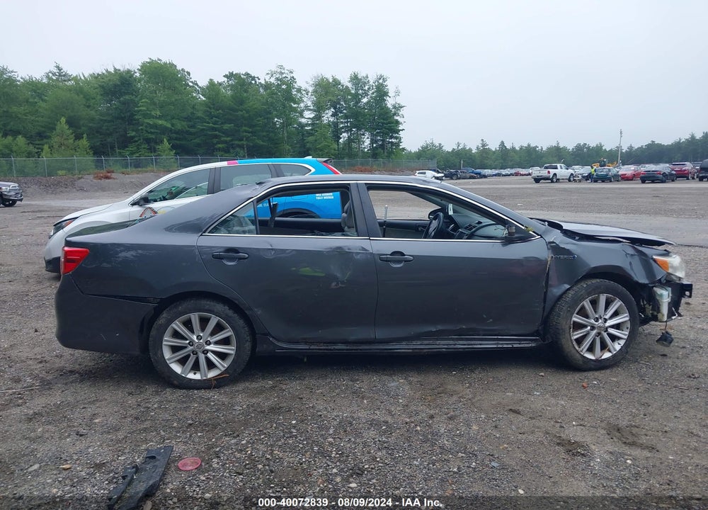 2012 TOYOTA CAMRY HYBRID XLE VIN: 4T1BD1FKXCU001452