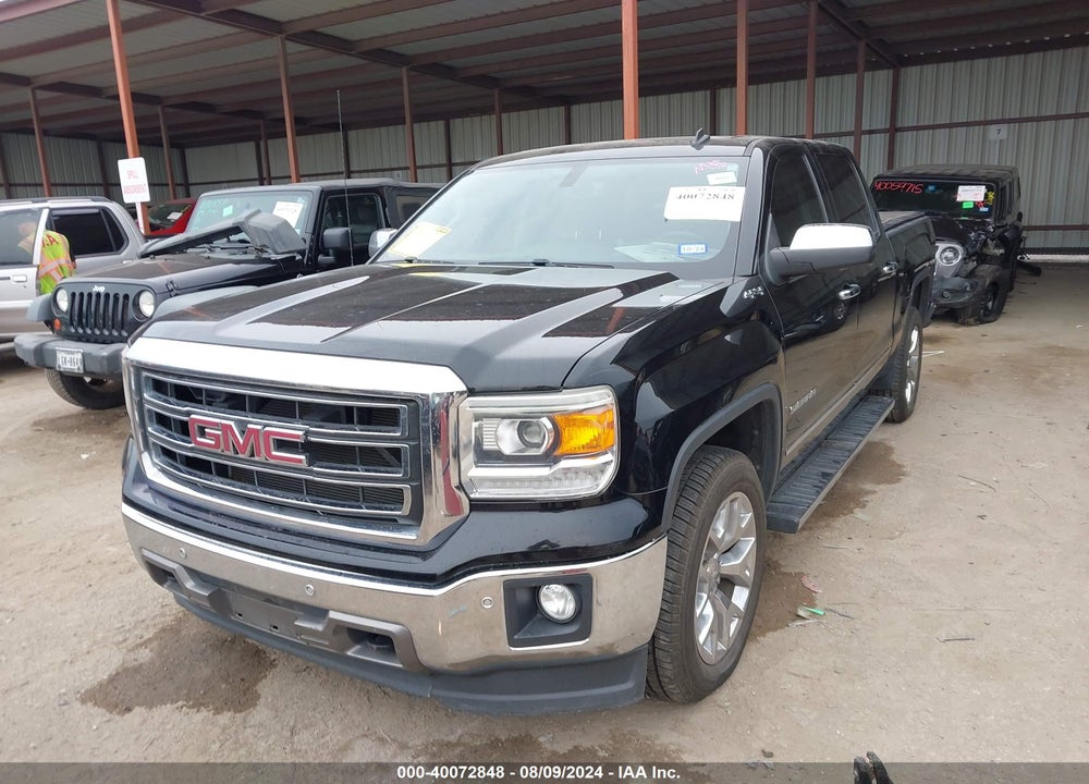2014 GMC SIERRA 1500 SLT VIN: 3GTU2VEC7EG371901