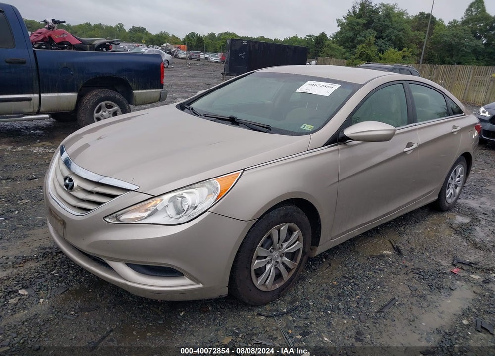2012 HYUNDAI SONATA GLS VIN: 5NPEB4AC2CH323747