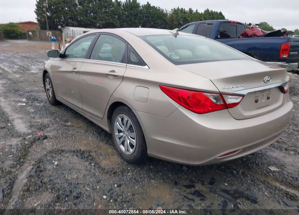 2012 HYUNDAI SONATA GLS VIN: 5NPEB4AC2CH323747