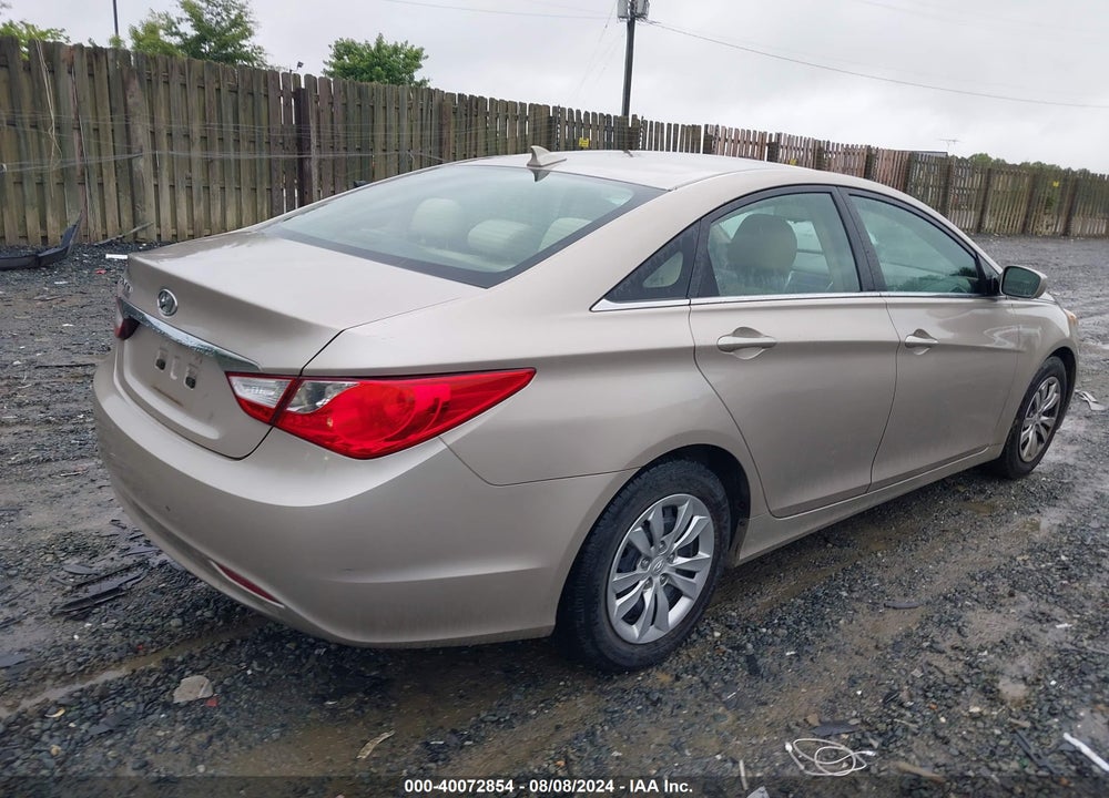 2012 HYUNDAI SONATA GLS VIN: 5NPEB4AC2CH323747