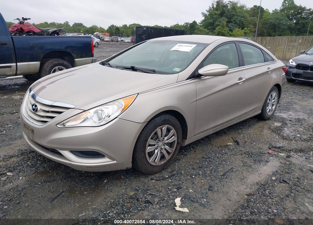 2012 HYUNDAI SONATA GLS VIN: 5NPEB4AC2CH323747