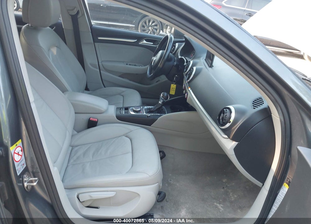 2015 AUDI A3 1.8T PREMIUM VIN: WAUACGFF2F1018077