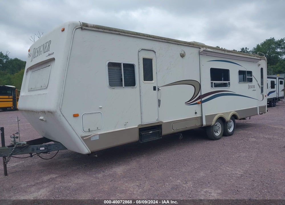 2003 JAYCO DESIGNER 32RLS, TRAVEL TRAILER VIN: 1UJBJ02R931SY0064