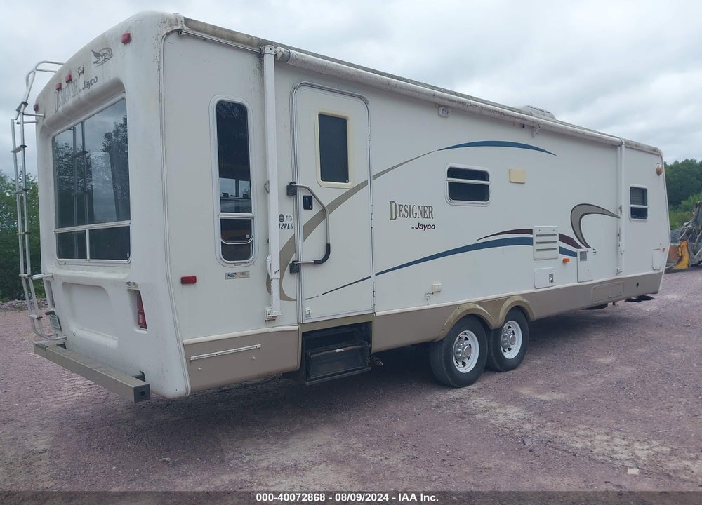 2003 JAYCO DESIGNER 32RLS, TRAVEL TRAILER VIN: 1UJBJ02R931SY0064